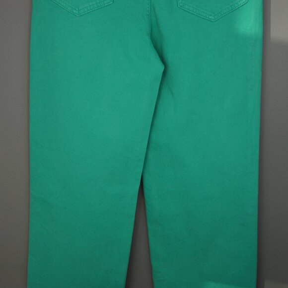 Rails The Getty High Rise Wide Leg Jeans in Emerald Green Size 27 NWT - Picture 12 of 16